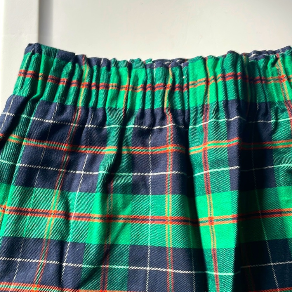 J. Crew tartan plaid mini skirt